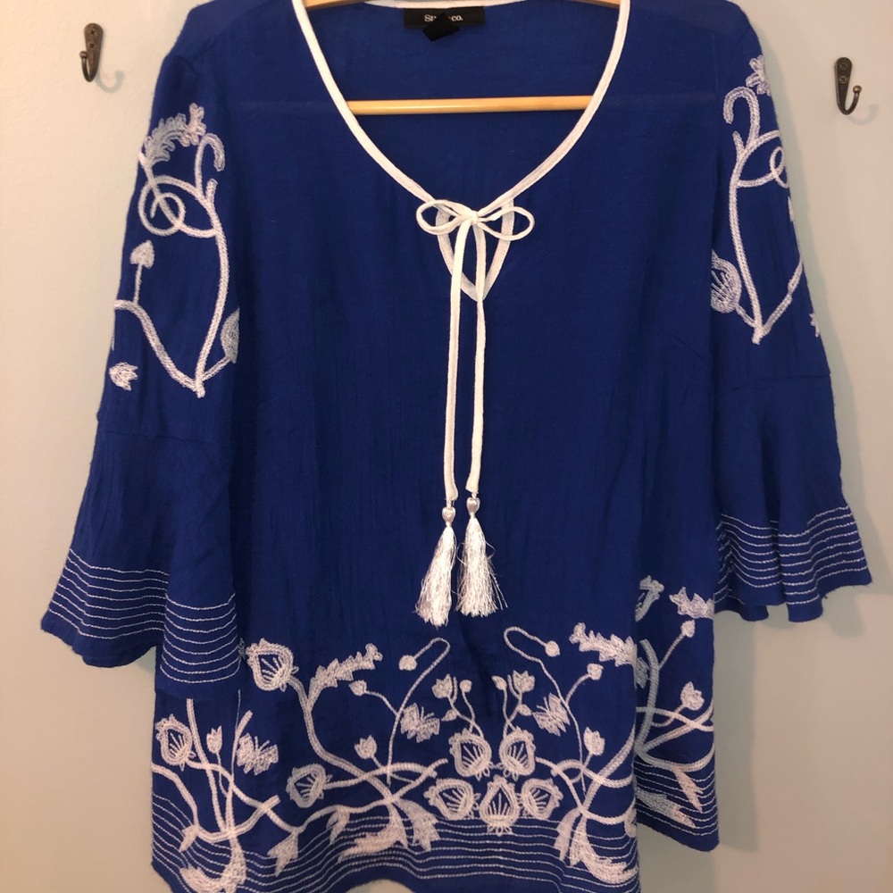Style & Co. flowy shirt